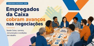 Empregados da Caixa cobram avancos nas negociacoes